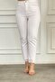 High Waist Leg Ripped Momjean - 2