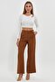 Finike Fabric Ribbed Wide Leg Palazzo Trousers - 4