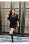 Padded T-shirt Dress - 2