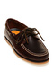 Dark Brown Men's Leather Casual Shoes TB0250772141 CLASS - 4