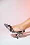 LAVIE Platinum Patterned Stripe Stone Women's Evening Dress Shoes - 5