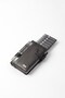 Khaki Leather Card Holder - Cengi Pakel, Black-Green, Model 2454 - 3