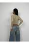 New Season Openwork Crop Women's Knitwear Blouse - 5