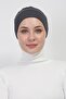 Practical Seamless Tied Non-Slip Hijab Bonnet-smoked - 3