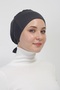 Practical Seamless Tied Non-Slip Hijab Bonnet-smoked - 5