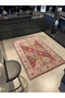 Colorful Square Patterned Modern Decorative Carpet 3681 - 3
