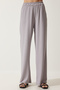 Women's Gray Comfortable Knitted Shirt Trousers Set KH00090 - 9