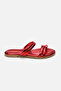 Red Women's Slippers 01TEY269740A750