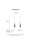 Simple Geometric Square Drop Earring For Women Korean Fashion Gold-color Line Long Tassel Dangle ... - 7