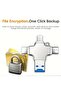 STmagic محمول 4 في 1 قارئ بطاقات Micro SD واجهة Lightning الكل في 1 قارئ بطاقات ذاكرة... - 7
