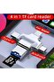 STmagic محمول 4 في 1 قارئ بطاقات Micro SD واجهة Lightning الكل في 1 قارئ بطاقات ذاكرة... - 3