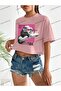 Crop CKOD-232913 منحوتة وشعار جرافيك قصير بدون أكتاف - 3