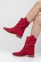 Alex Short Summer Boots - Red