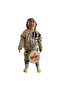 Chicken Family Printed, Green, Real Leather Children's Drum - 3