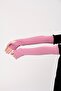 Finger Snap 45cm Lycra Combed Cotton Sleeve 1 Pair Pink - 5
