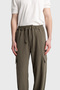 WAIST ROPE GOFRE CARGO PANTS - 5