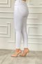 High Waist Lycra Skinny Leg Jeans - 6