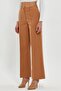 Finike Fabric Ribbed Wide Leg Palazzo Trousers - 2