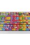 Round pencil with emoji pattern (12 pieces) - 4