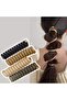 Coffee Brown 2-Piece Spring Spiral Hair Clip