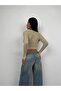 New Season Openwork Crop Women's Knitwear Blouse - 4