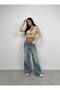New Season Openwork Crop Women's Knitwear Blouse - 3
