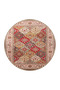 Colorful Square Patterned Modern Decorative Carpet 3681 - 2