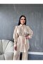 WOMEN'S 2-PIECE COLLAR STONE EMBROIDERED SHIRT COLLAR TUNIC PANTS SET - 6