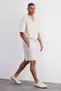 Stone Regular/Normal Cut Knitwear Look Piece Detailed Shorts&Bermuda Tmnss24Sr00035 - 4