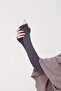 Finger Snap 45cm Lycra Combed Cotton Sleeve 1 Pair Smoked - 3