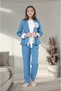 Girl's Suit Blazer Jacket-Blouse-Pants Set of 3 - 5