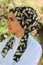 Patterned Design Ready Bonnet Women's Hijab Clothing Shawl/Bonnet Multicolor - 7