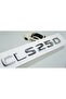 CLS250 متوافق مع الأمتعة كروم ABS 3M شعار نص ثلاثي الأبعاد متوافق مع بنز
