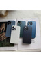 Compatible with iPhone 14 Plus Matte Glass Case with Magsafe Featured Lens Protector - 3