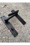 NEW LUXURY SAPPHIRE MATTE BLACK (BANIO-WC) DOOR HANDLE (RIGHT) ALUMINUM / STEEL - 4