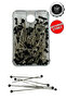 Scarf And Shawl Needle Silk Scarf Needle Glass Head Needle Non-Deformable Non-Rusting 200 Pieces