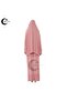 Cotton Two Pieces Sleeves Prayer and Umrah Dress - 3