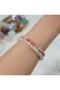 Sun and Moonstone Natural Stone 2-Piece Bracelet