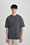 Oversize Fit Crew Neck Heavy Fabric T-Shirt X3926az24sp