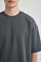Oversize Fit Crew Neck Heavy Fabric T-Shirt X3926az24sp - 6