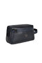 Personal Shaving & Make-up Care Bag Large Size Navy Blue - 2
