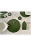 Ramadan-Themed Placemat Set, Ramadan Meal Set Iftar Meal Set, Iftar Placemat Set for 6 People Green - 5