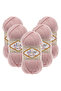 Baby Best 5-Piece 161 Powder Hand Knitting Yarn