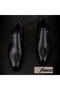 Black Genuine Leather Neolit Special Production Classic Shoes - 6