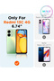 Jeans Blue Inside Velvet Silicone Case for Xiaomi Redmi 13C - 5