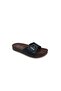 Parmi 21501 Women's Black Buckle Daily Use Slippers - 4
