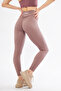 Buttocks Gathered Premium Ribbed Extra Push Up High Waist Stretch and Recovery Sports Leggings - 6
