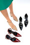 Mink Patent Leather Women's Classic Heeled Shoes 18993 - 2