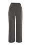Gray Cross Closure Wide Leg/Wide Leg Woven Trousers TWOSS24PL00112 - 7
