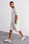 Limited Edition Stone Tracksuit Set Oversize/Wide Cut Embroidered Tracksuit Set Tmnss24Em00002 - 3